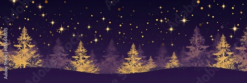 Christmas and New Year background made of balls and sparkles, with glitter and glamour, golden colors. photo