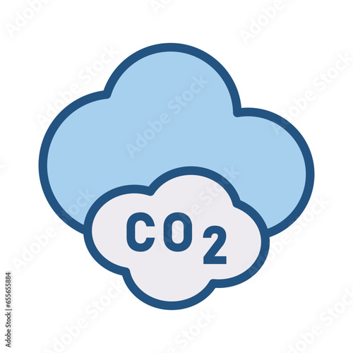 Carbon monoxide icon