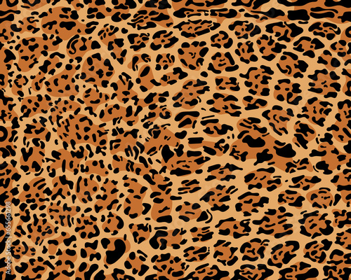 Abstract animal skin leopard  cheetah  Jaguar seamless pattern design. Black and white seamless camouflage background.