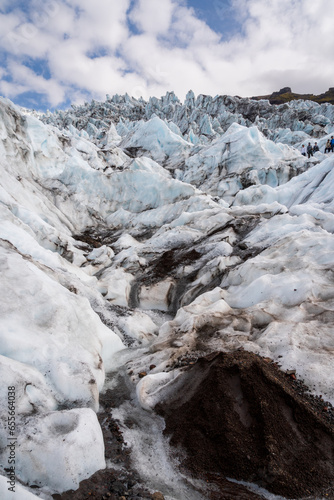 Wallpaper Mural The Fláajökull Glacier in Iceland Torontodigital.ca