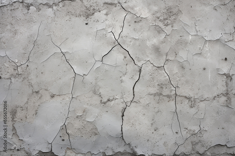 illustration of cracked concrete wall texture background. Created with Generative AI illustration of cracked concrete wall texture background. Created with Generative AI