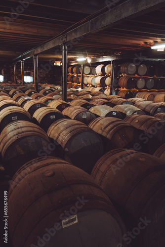 Dalwhinnie Distillery - Whiskey Barrels