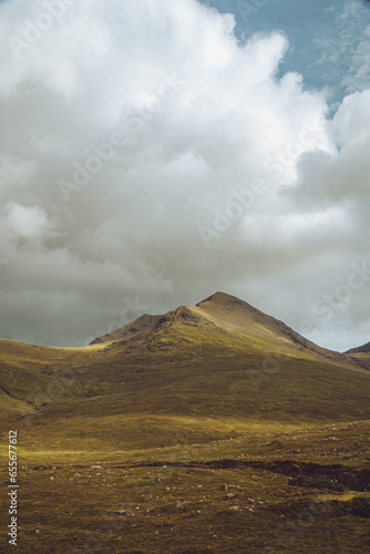 Scotland Landscape Mountains View Isle of Skye Eas a' Bhradain photo