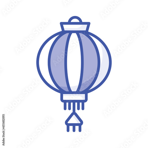 Traditional chinese lantern, chinese paper lantern, decoration accessory, icon of lantern
