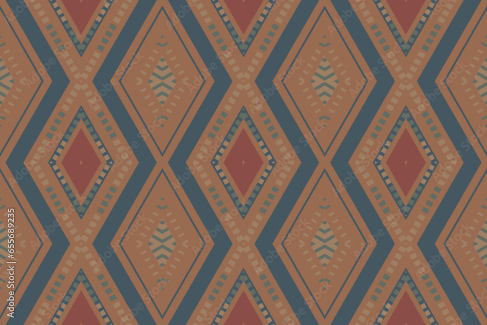 Motif Ikat Paisley Embroidery Background. Ikat Design Geometric Ethnic Oriental Pattern Traditional. Ikat Aztec Style Abstract Design for Print Texture,fabric,saree,sari,carpet.