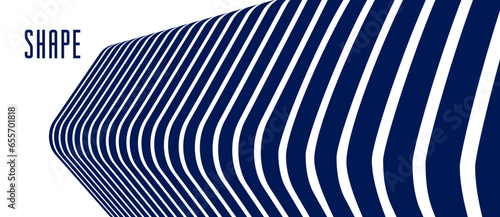 Geometric backgrounds with minimal parallel 3D lines vector abstract illustration, dimensional design cool element, funky style layout for ads posters banners and covers.