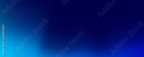 Blue lines in 3D perspective vector abstract background, dynamic linear minimal design, wave lied pattern in dimensional and movement.