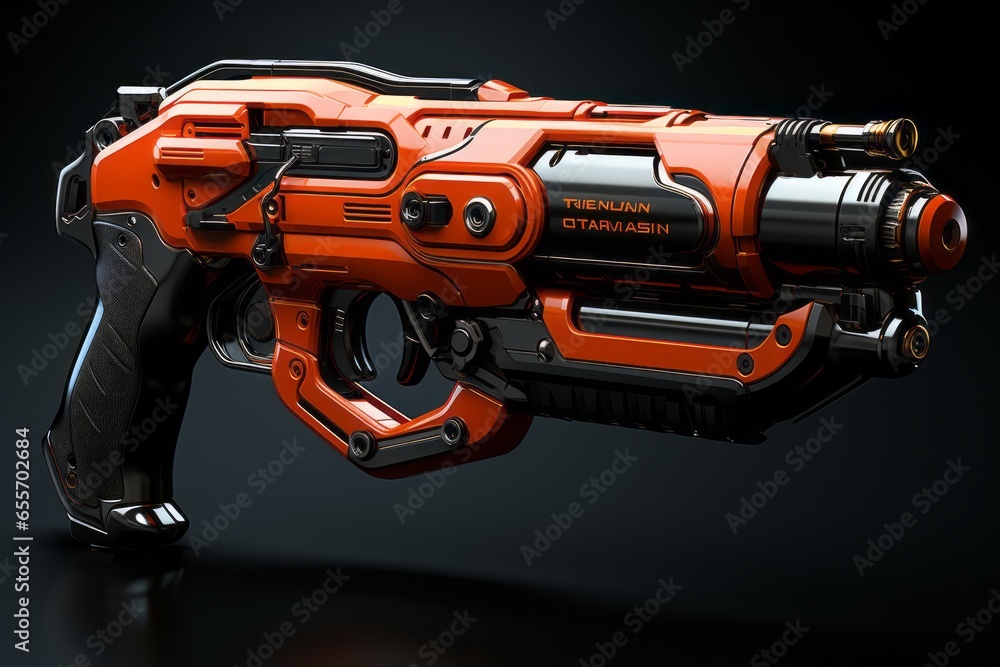 futuristic pistol design futuristic pistol design