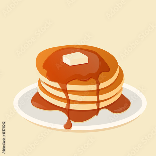 Pancakes Breakfast Food
