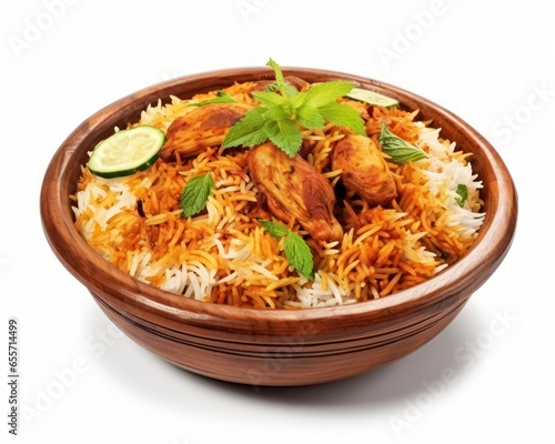 Ultra Realistic High-Resolution Biryani Closeup A Texture Feast