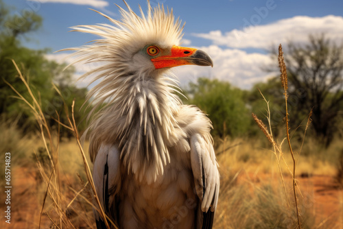 Secretary Bird in the wild