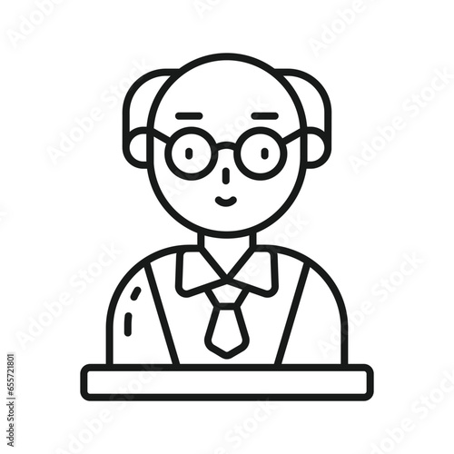 Businessman vector design ready to premium download, trendy editable icon