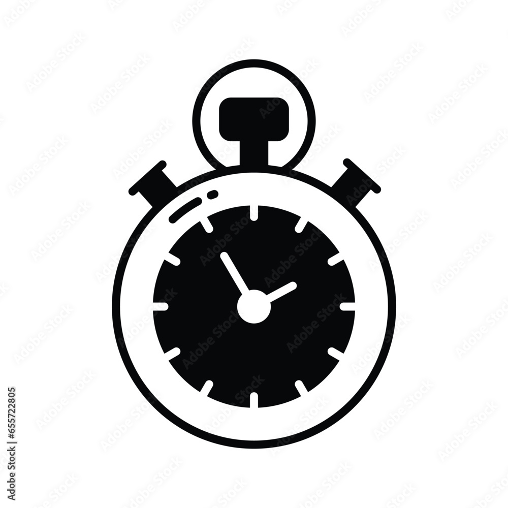 Download this premium vector of stopwatch timer in editable style, ready to use icon Download this premium vector of stopwatch timer in editable style, ready to use icon