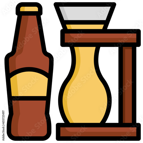 kwak filled outline icon,linear,outline,graphic,illustration photo