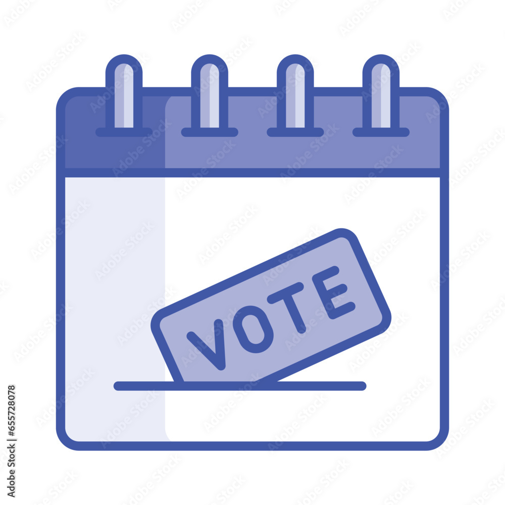 Election calendar vector design, ready for premium download Election calendar vector design, ready for premium download