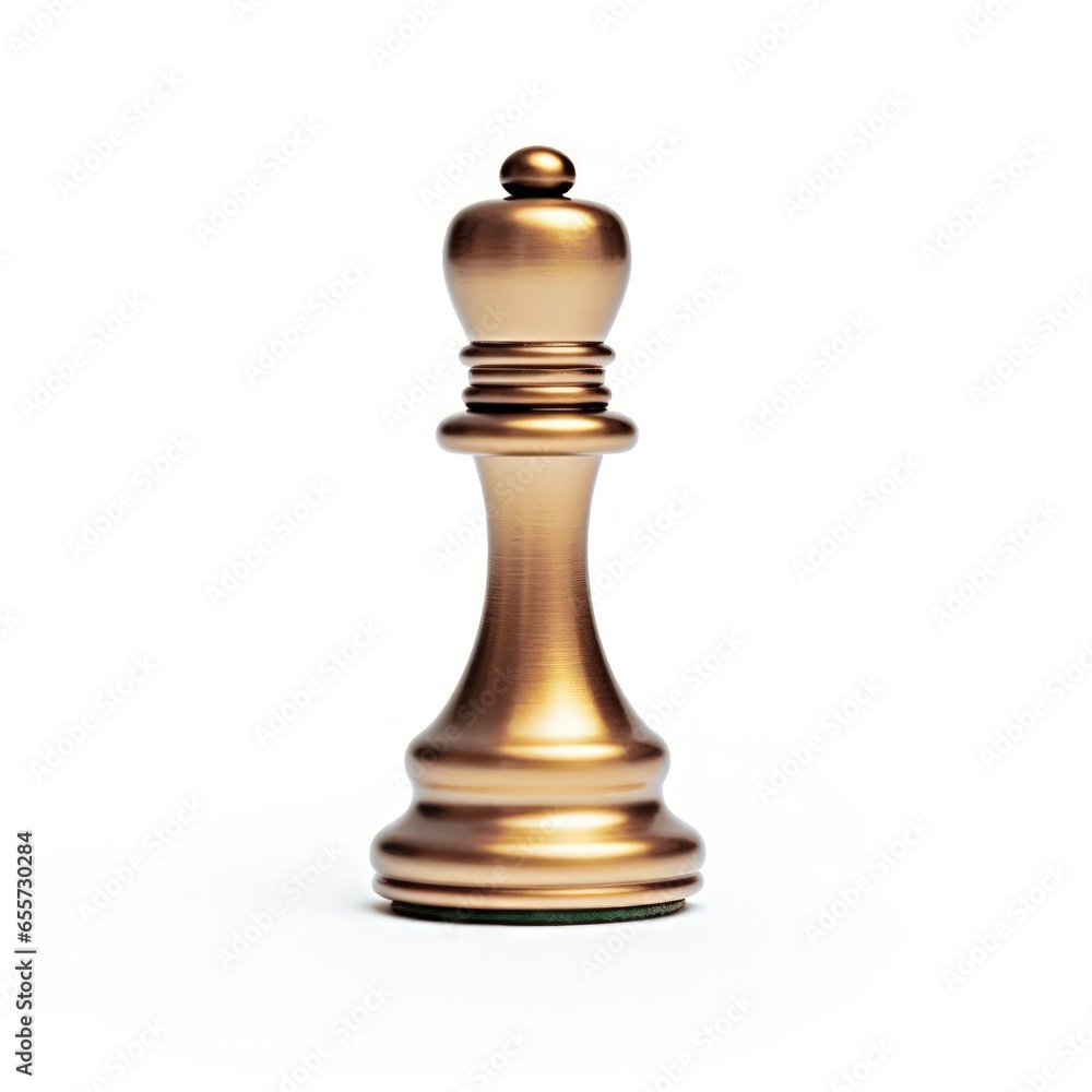 Chess Pawn Isolated on White Background Chess Pawn Isolated on White Background