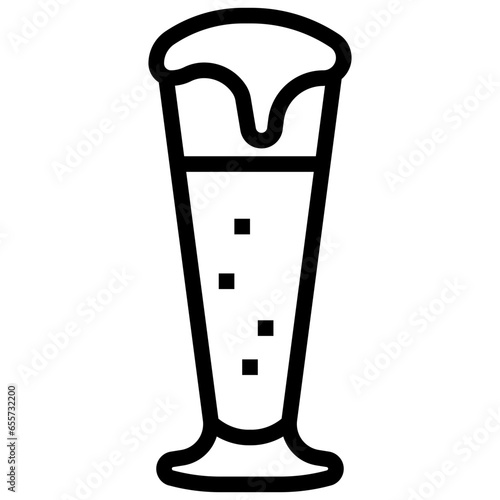 pilsner filled outline icon,linear,outline,graphic,illustration