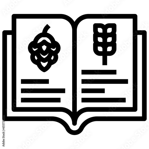 recipes filled outline icon,linear,outline,graphic,illustration