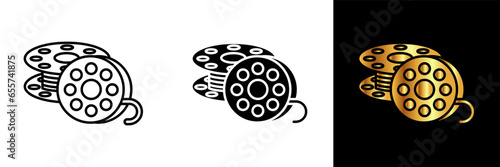The Bobbin icon symbolizes the heart of sewing machines, holding thread and ensuring smooth stitching. 