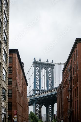 The Brooklyn Bridge from Dumbo Brooklyn © done4today