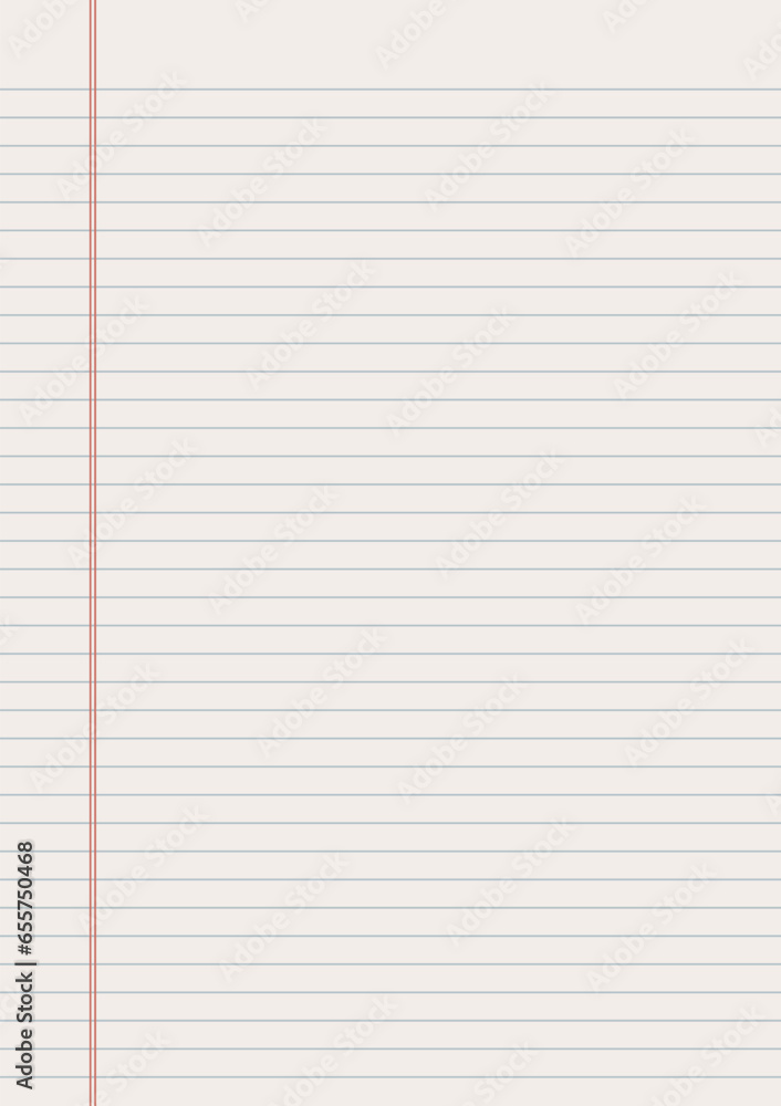 Notebook paper background. Blank pages of a notebook Notebook paper background. Blank pages of a notebook