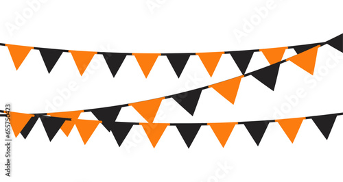 Halloween buntings. Halloween party fun garland.