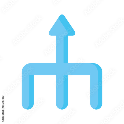 Consolidation icon vector isolated on white background