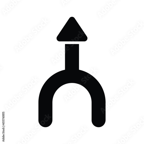 Consolidation icon vector isolated on white background