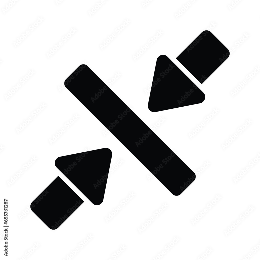 Minimize Arrow vector design, ready to use icon Minimize Arrow vector design, ready to use icon