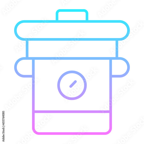 Autoclave Colored Gradient Icon
