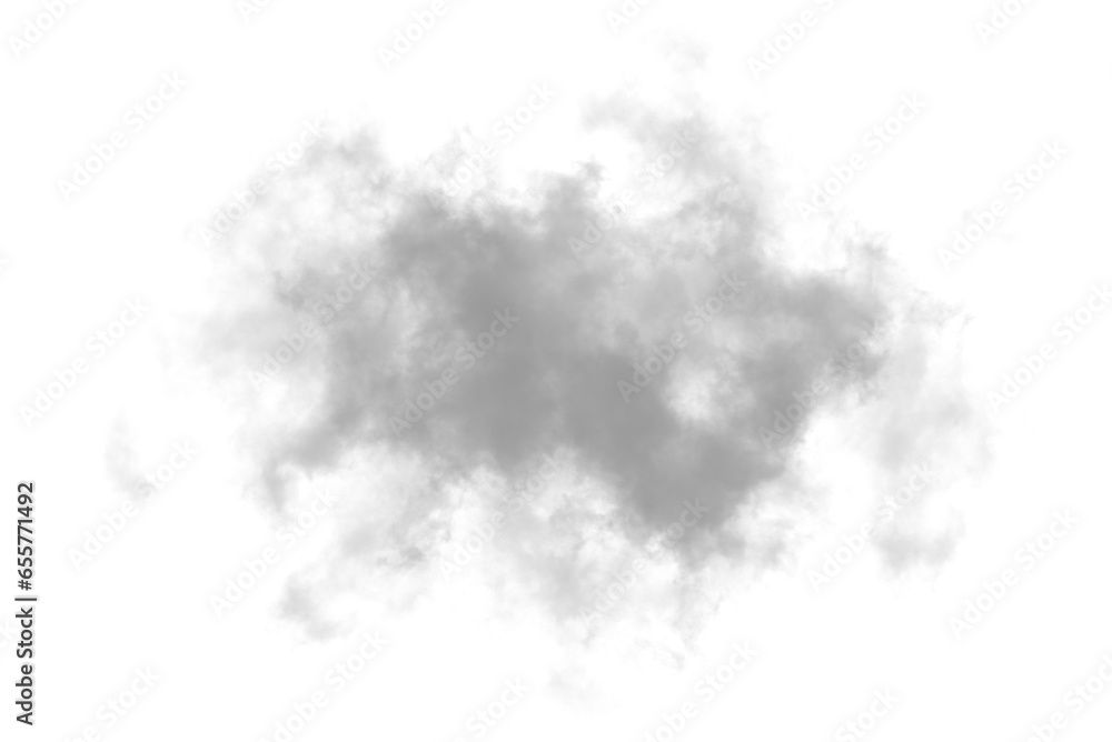 Tło, biała chmura bez tła, dym - obrazy, fototapety, plakaty 