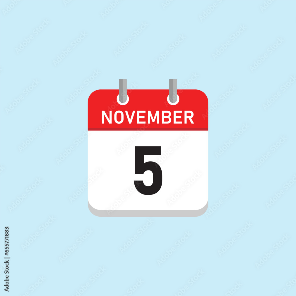 November 5 Concept Design. Vector Illustration. November 5 Concept Design. Vector Illustration.