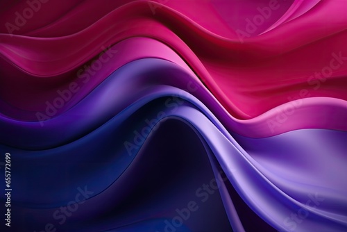 Dark blue violet purple magenta pink burgundy red abstract background for design. Color gradient, ombre. Wave, fluid