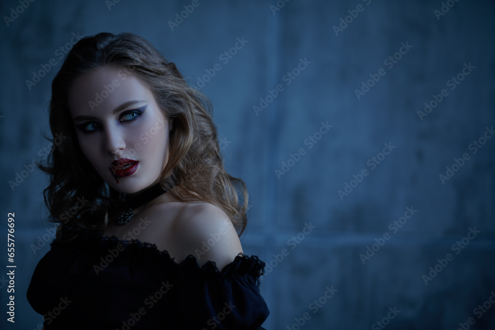 devilish vampire girl