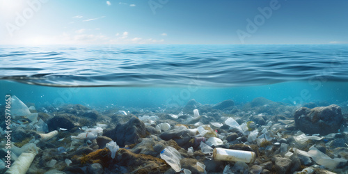 Ocean pollution © xartproduction