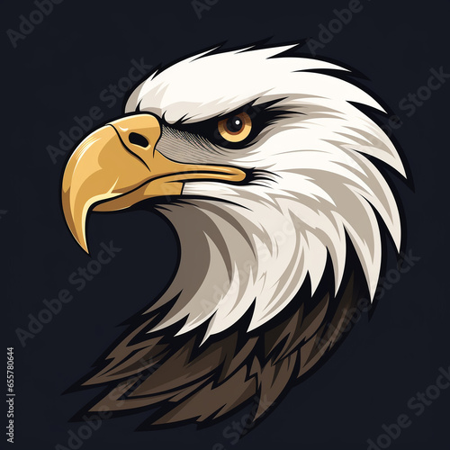 bald eagle head
