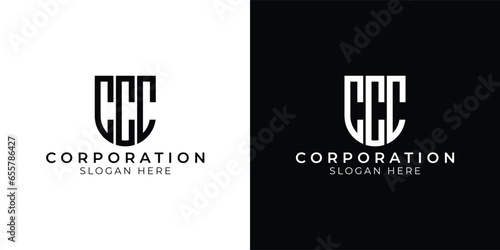 Triple C Elegance: Logo Design Vectors and Illustrations