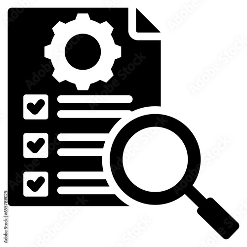 Specification Glyph Icon