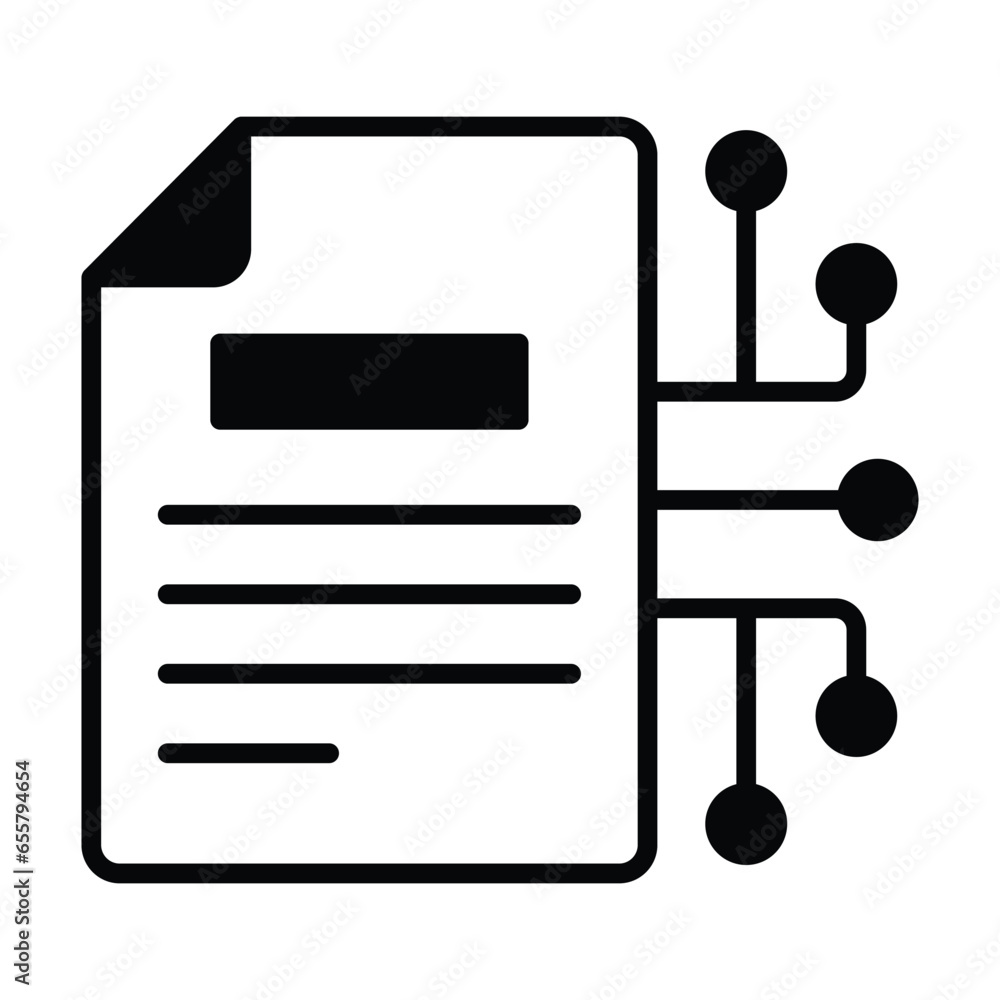 Check this amazing icon of smart contract in modern style Check this amazing icon of smart contract in modern style