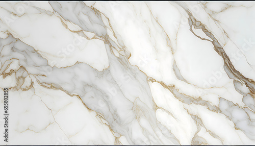 white brown beige Carrara marble stone texture. generative ai. photo