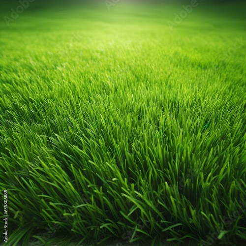 green grass lawn close up