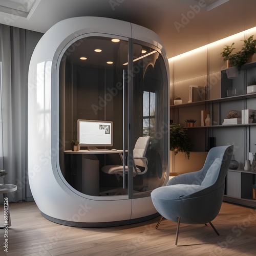 modern office pod