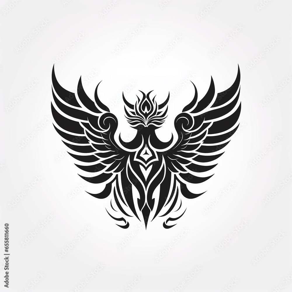 Fototapeta premium eagle tattoo design
