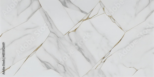 White statuario marble texture background. generative ai. photo