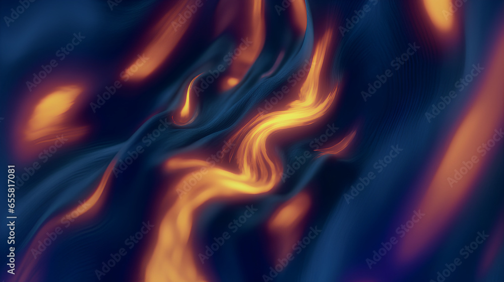 ultra smooth effect of gradient of orange and blue colors, on a dark background ultra smooth effect of gradient of orange and blue colors, on a dark background
