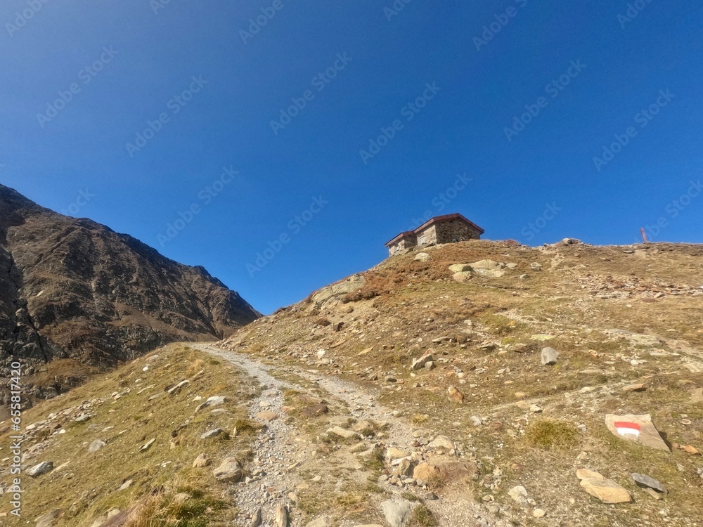 Fototapeta premium Timmelsjoch Österreich - Südtirol