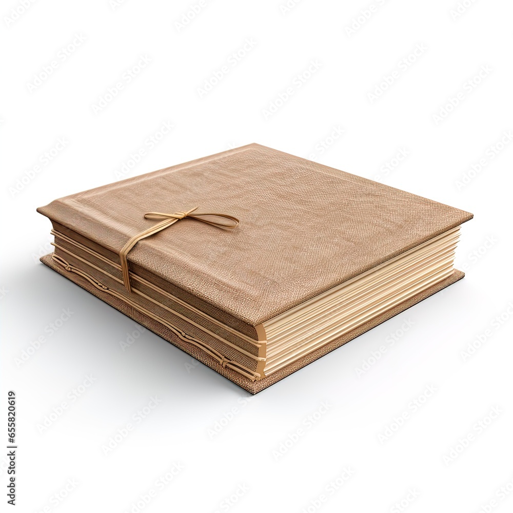 An old cloth bound book, isolated. Great for designs requiring books, manuscripts, scribes, journals, history and more. An old cloth bound book, isolated. Great for designs requiring books, manuscripts, scribes, journals, history and more.