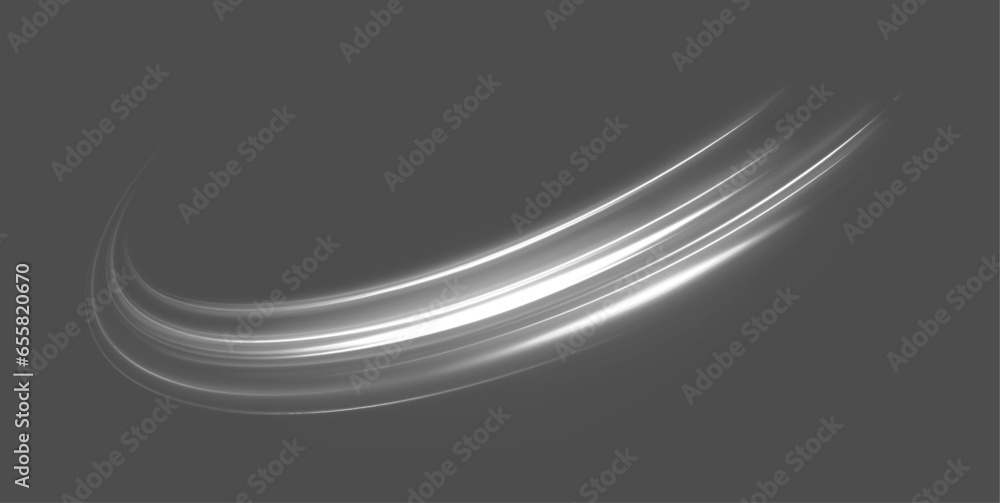 Ταπετσαρία White shiny sparks of spiral wave