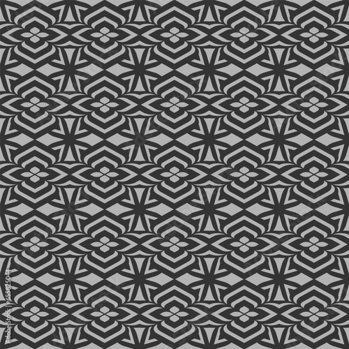 Seamless abstract pattern of arbitrary elements and lines. Sample for clothing, textiles, textures, wallpapers, screensavers, creative ideas and creative design
