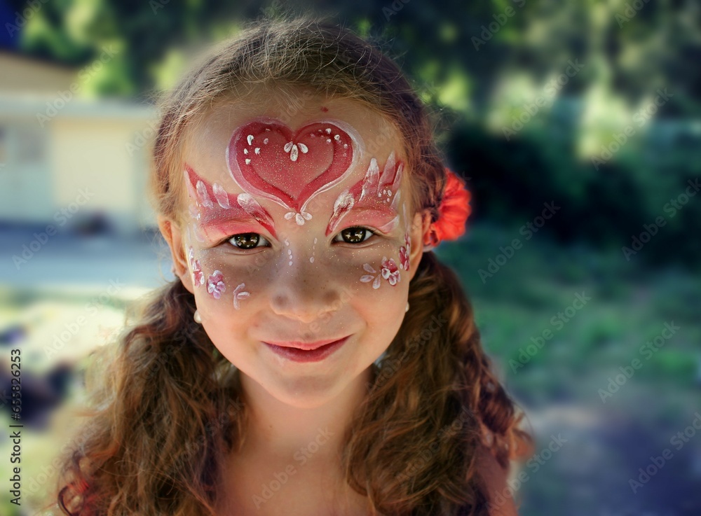 portrait of a girl with a pained face face portrait of a girl with a pained face face
